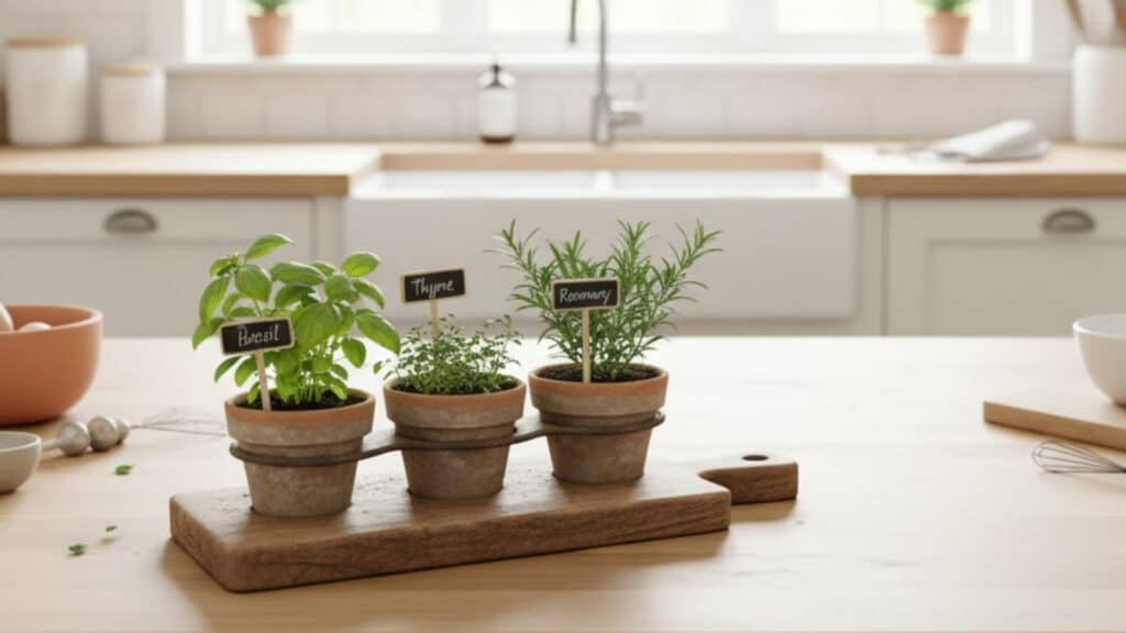 DIY Herb Planter Cutting Board