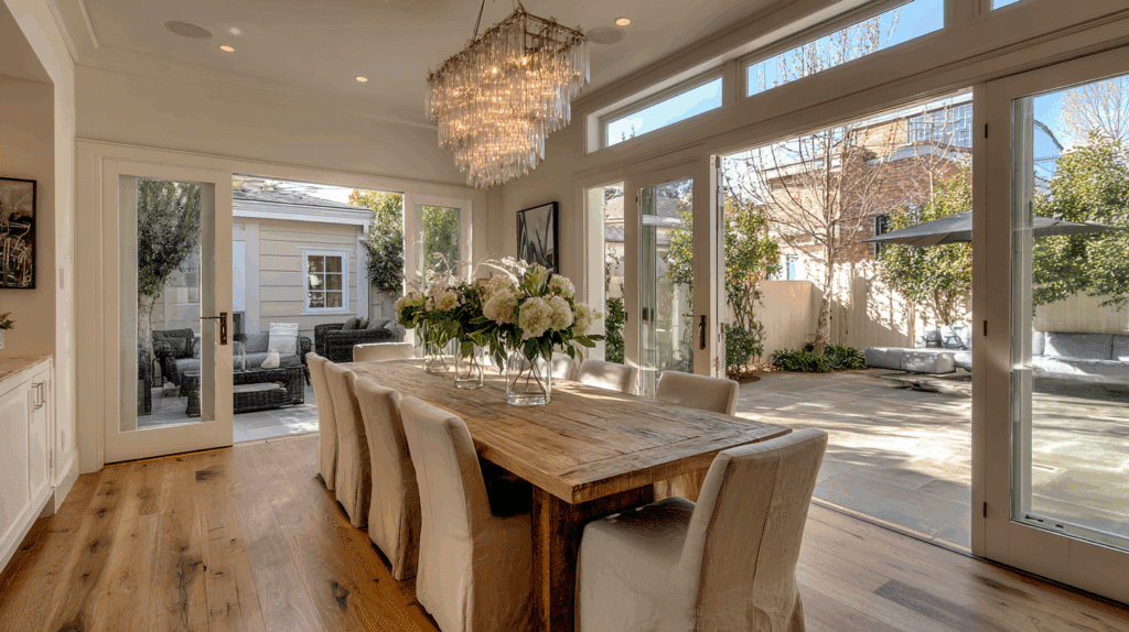 Expanded dining area