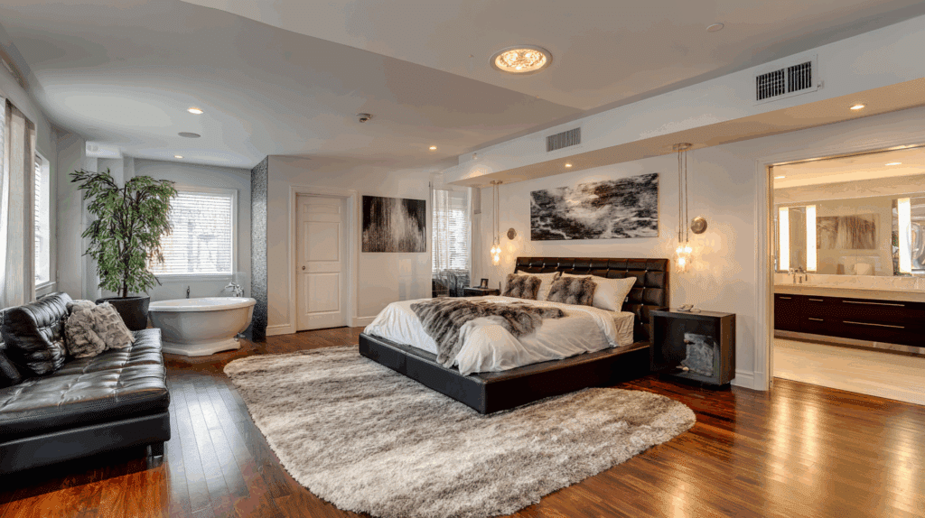 Extended master suite