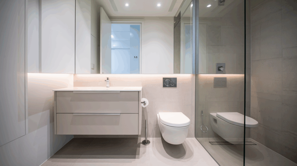 Floating Vanity Layout