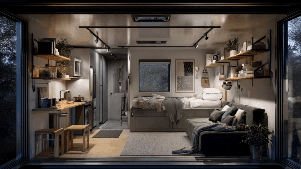 Guest suite with kitchenette