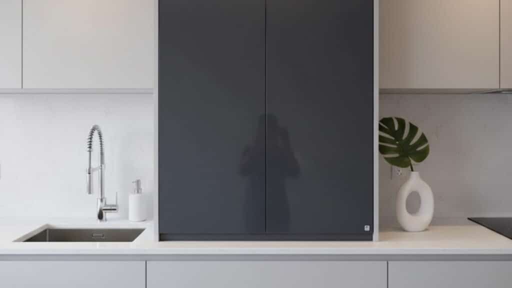 High-Gloss Handleless Euro Style