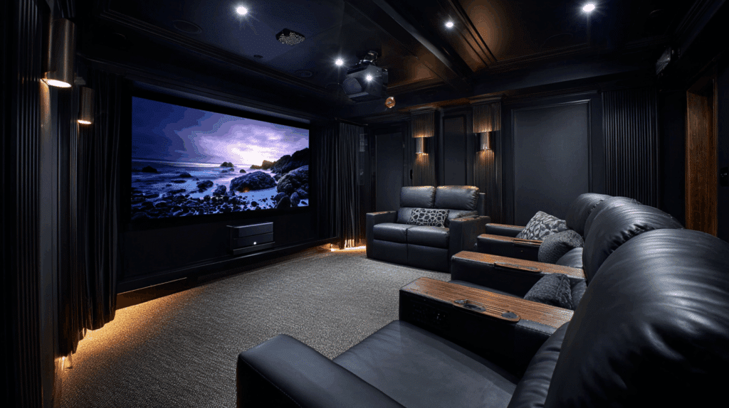 Home theater or media room