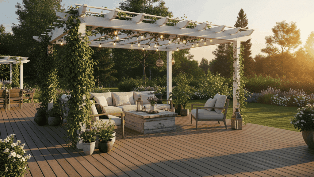 Install Pergola or Shade Cover