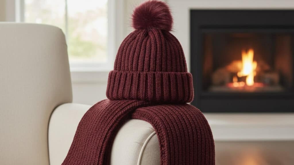 Knit crochet Winter Hats Scarves