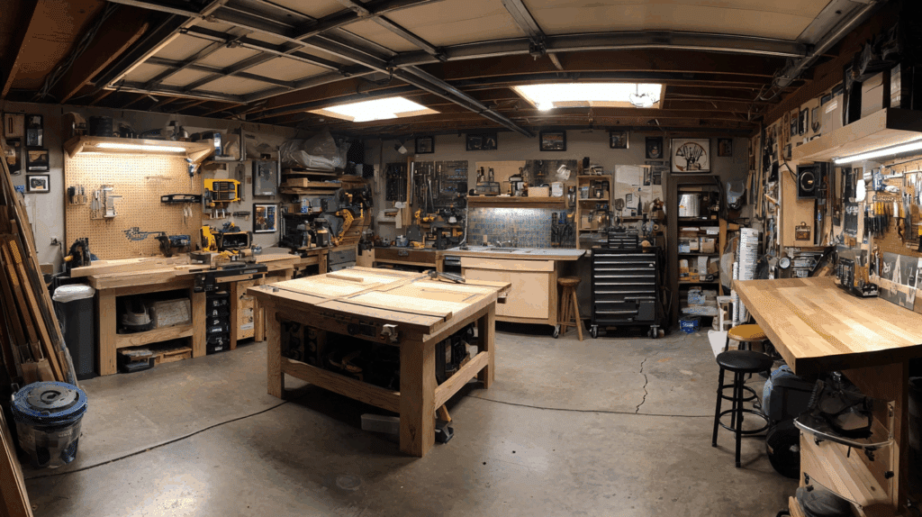 Personal workshop or maker space