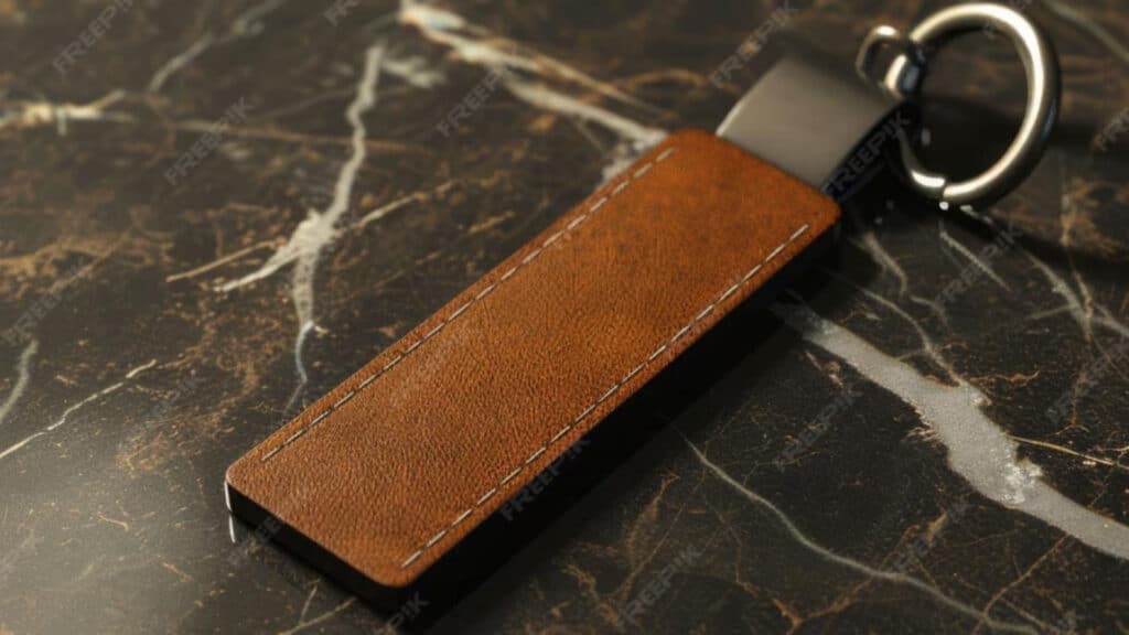 Personalized Leather Keychains