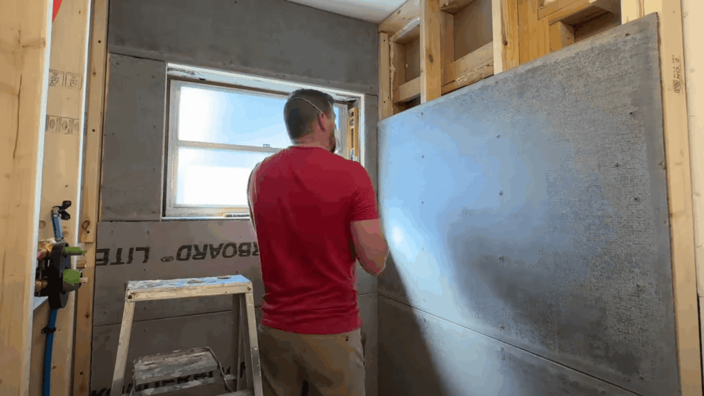 Pre Slope and Install PVC Liner