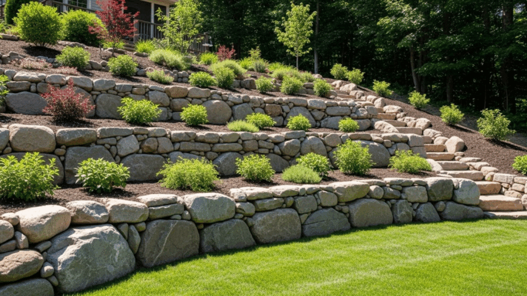 Retaining Walls for Sloped Yards