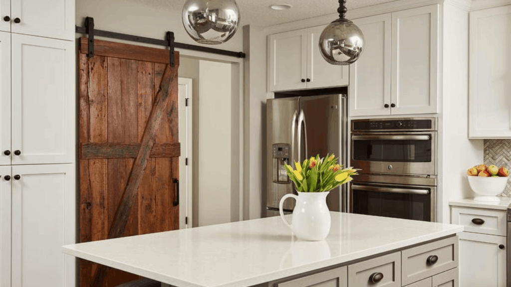 Rustic Barn-Door Tambour