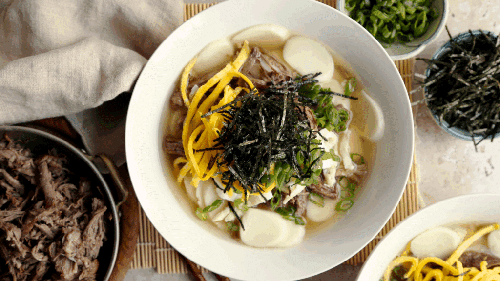 _Sweet Rice Cake (Tteokguk)