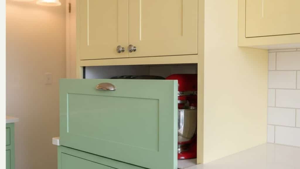 Vintage-Inspired Pull-Down Garage