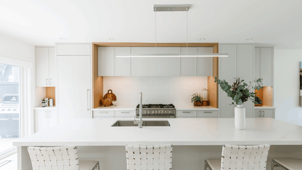 White Minimalist Garage