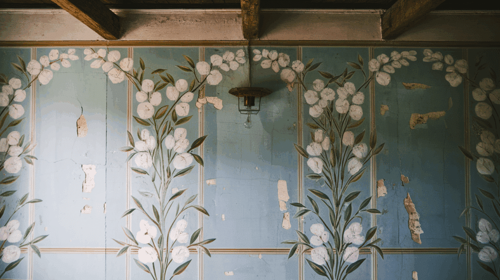 a photo of a painted wall with dull and _BgqBHLGdQxGmrm1jVRKnvQ_1uIkO8qNQfKkfulRdKXaQQ