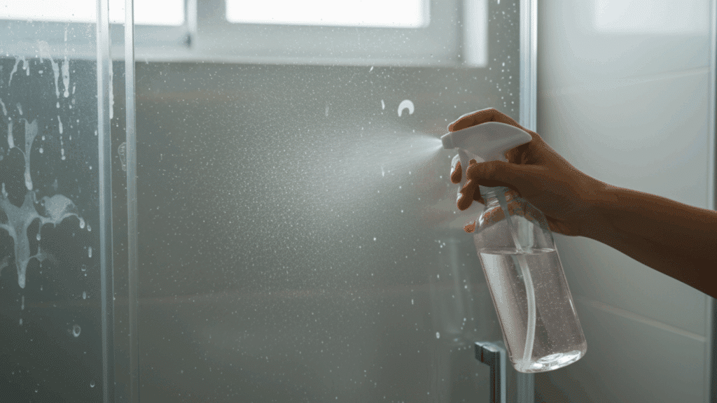 apply solution and let it sit