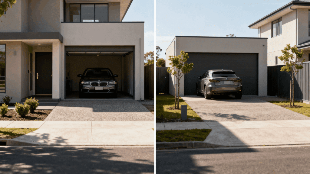 attached vs detached garage