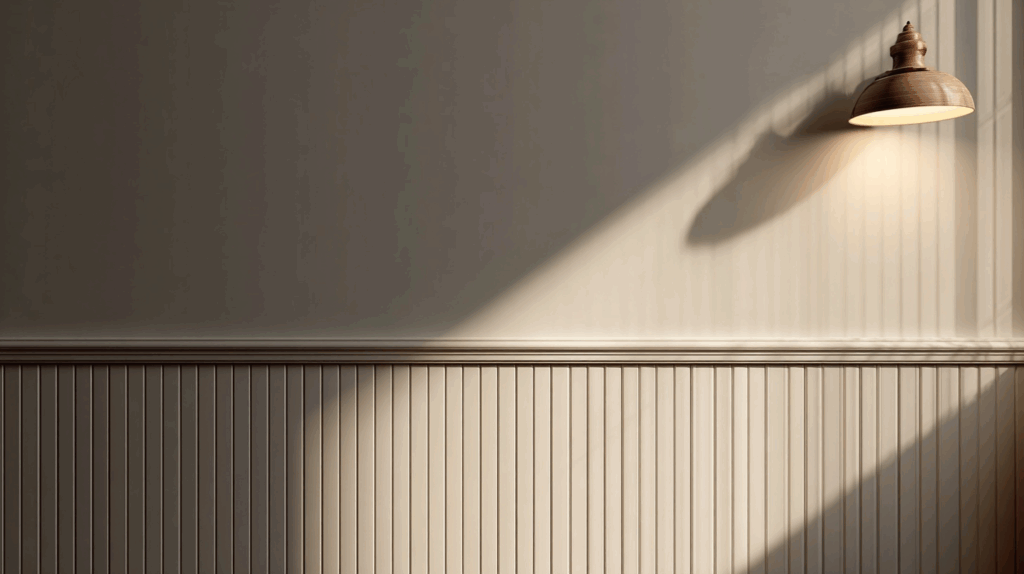 beadboard half paneling