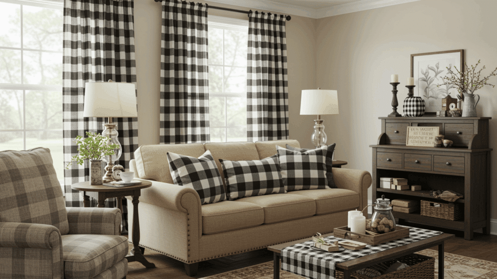 buffalo check patterns