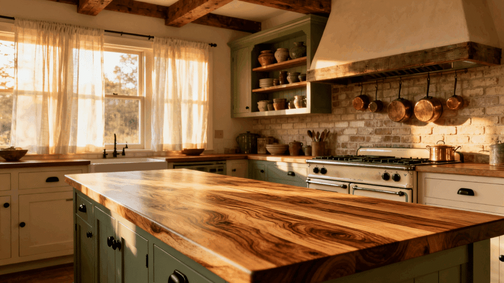 butcher block countertops
