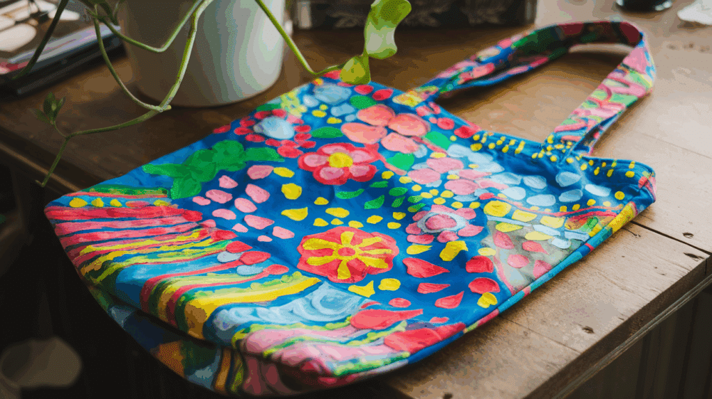 can you use acrylic paint on fabric