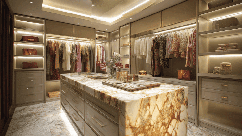 center island with drawers