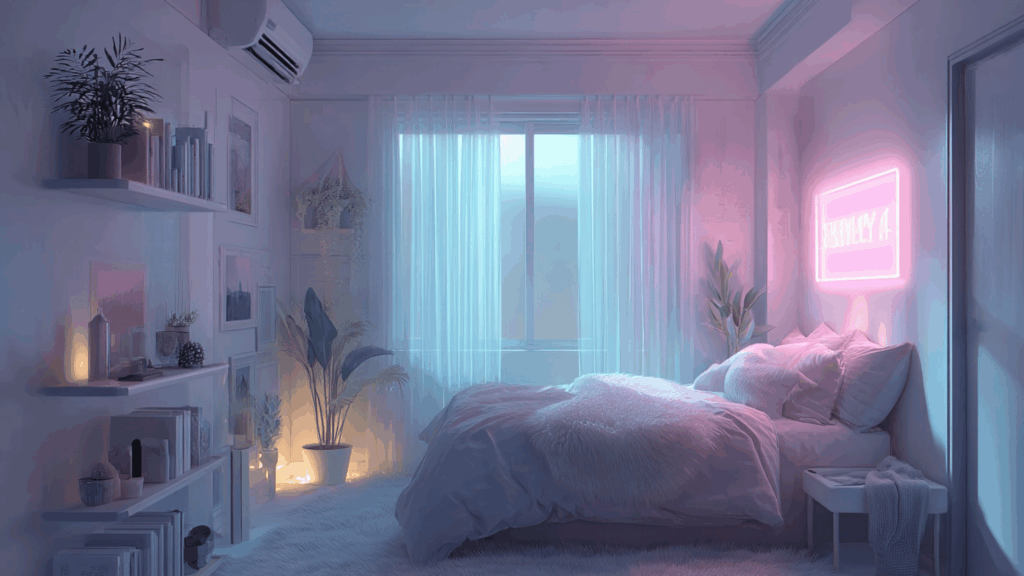 chill aesthetic room