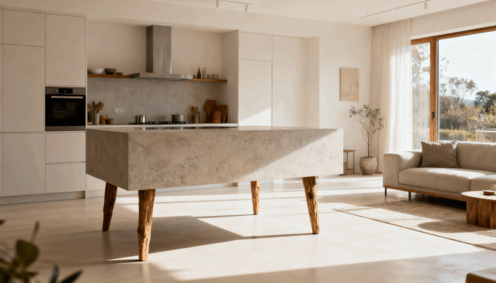 choose furniture with exposed legs