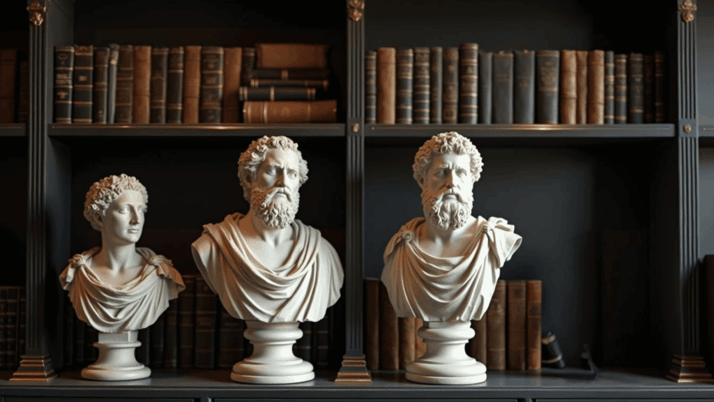 classical busts sculptures
