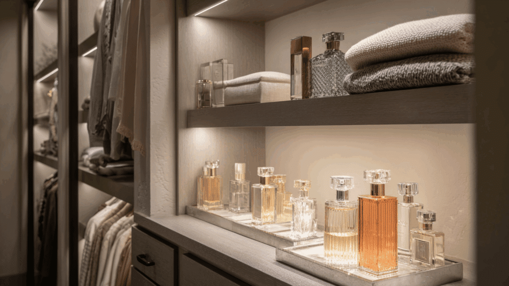 closet or dressing niche