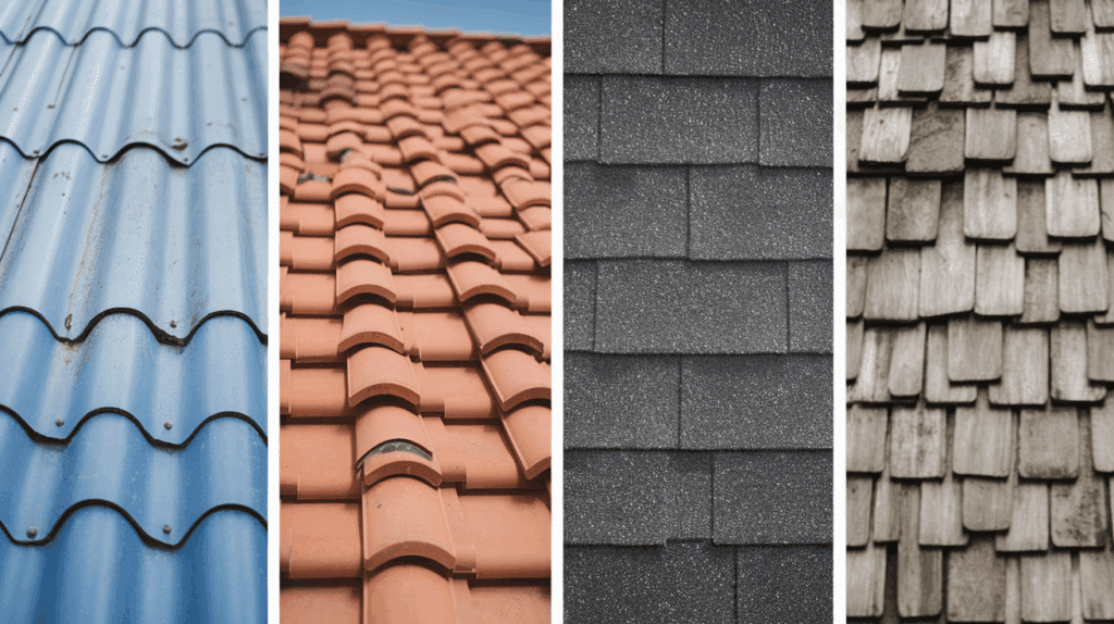 comparing metal roofs to other roof types