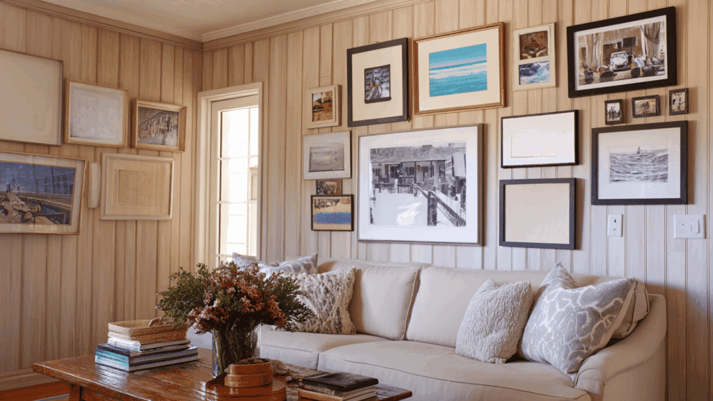 create a gallery wall