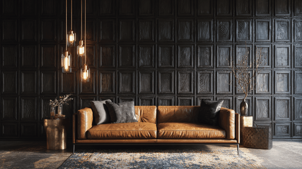 create a moody accent wall