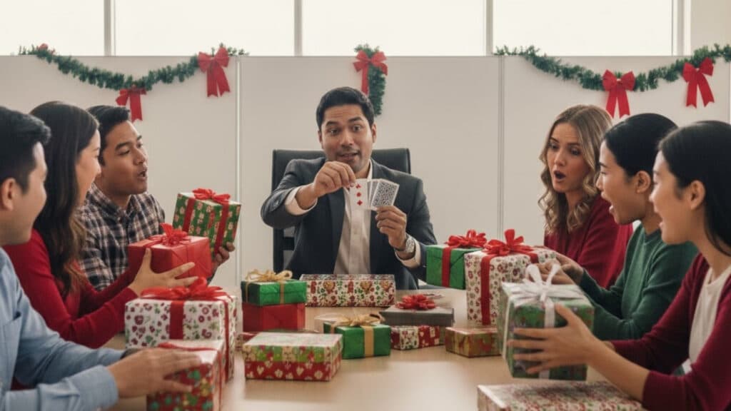 deck of cards gift exchange game