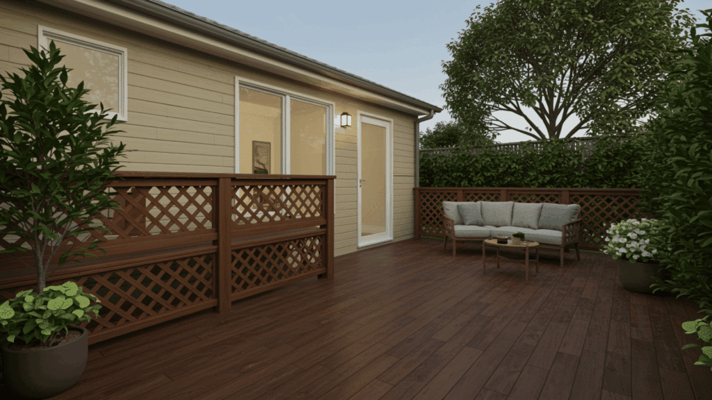 deck skirting design