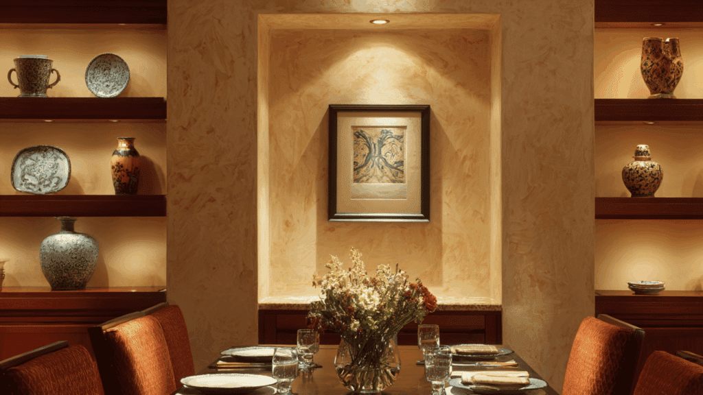 dining room decor niche