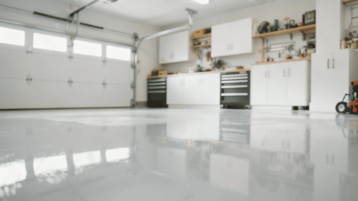 Garage epoxy floor coating contractor