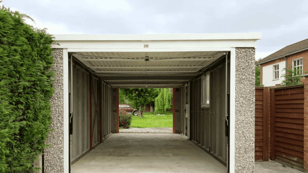 drive through garages