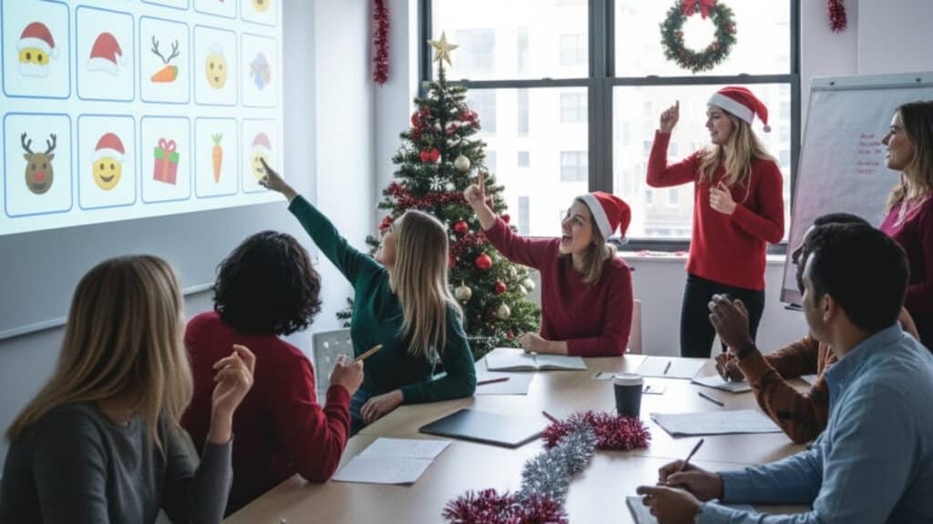 emoji christmas song guess