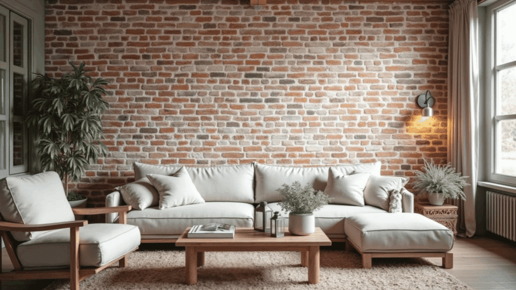 faux brick wall panels