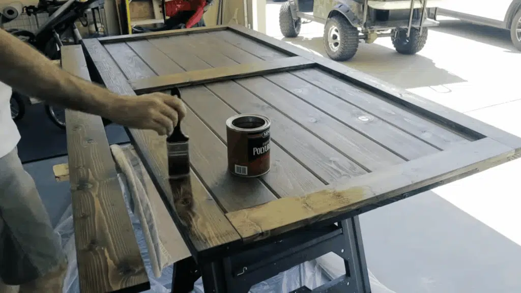 finishing the door