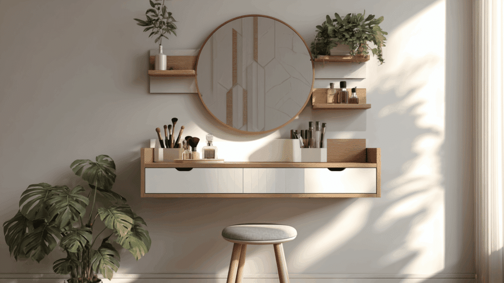 floating vanity shelf