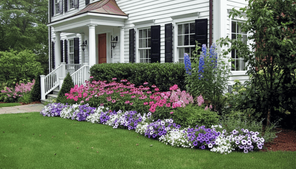 foundation border planting