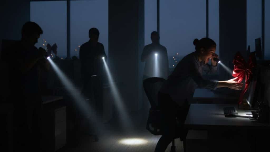 gift bow flashlight hunt