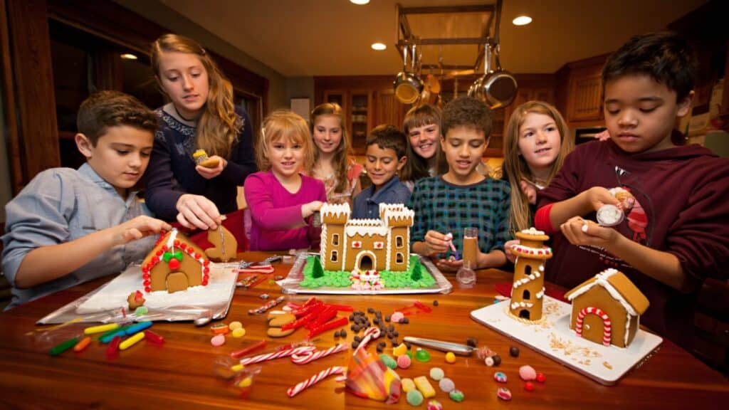 gingerbread house build off