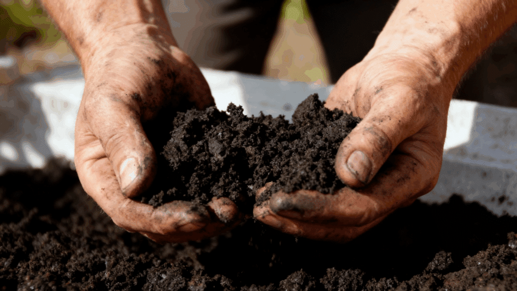 how to add humus to soil