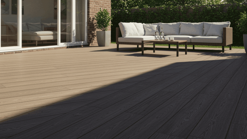 how to clean composite decking