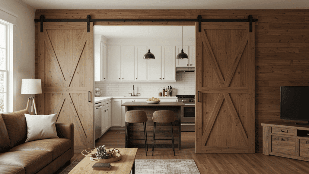 install sliding barn doors