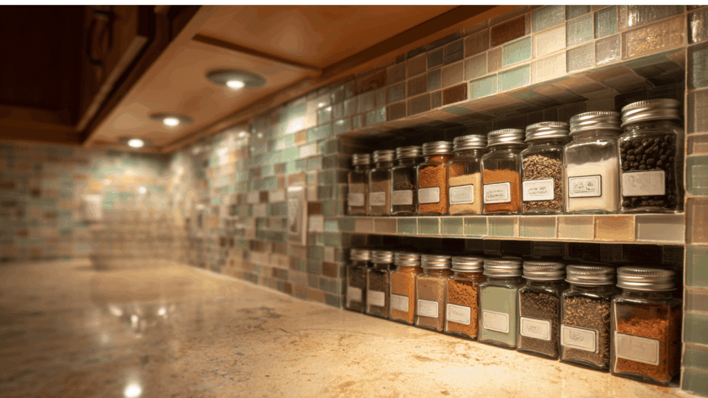 kitchen spice niche