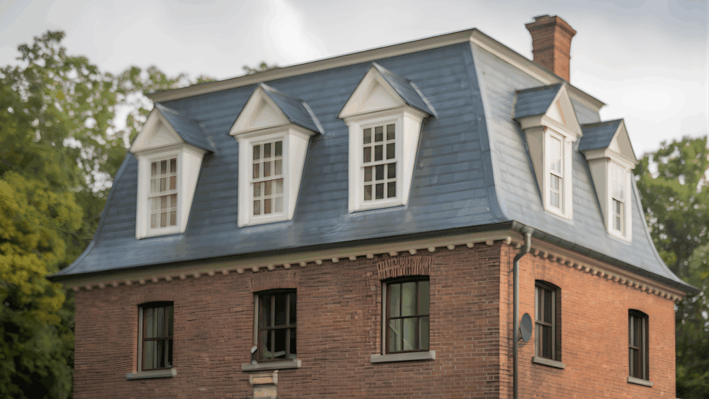 mansard roof