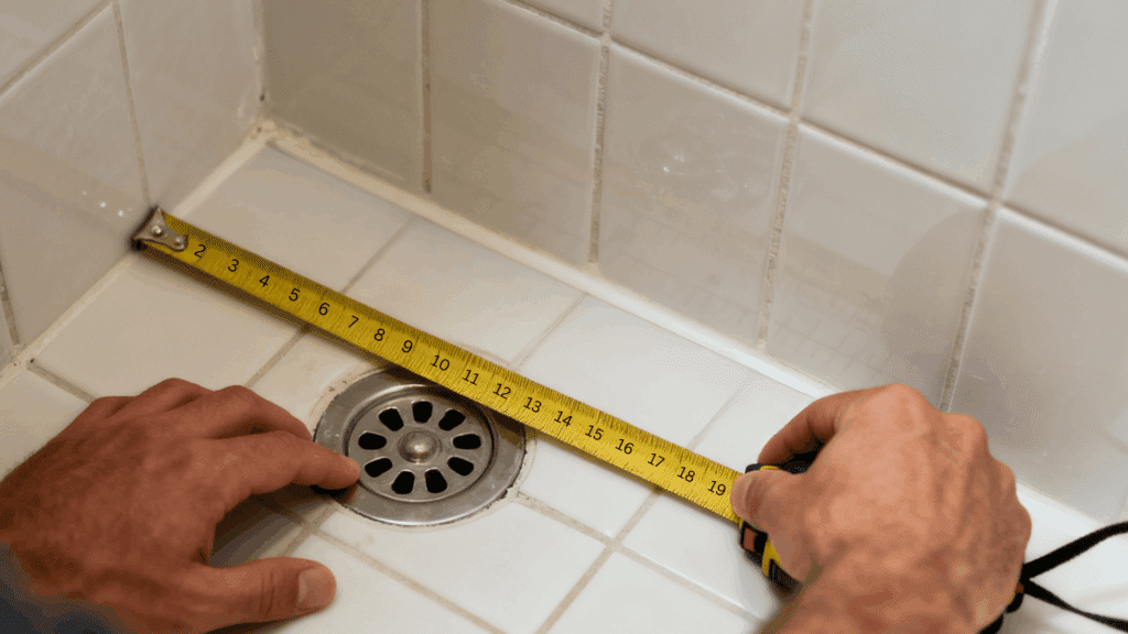 measure your shower space carefully